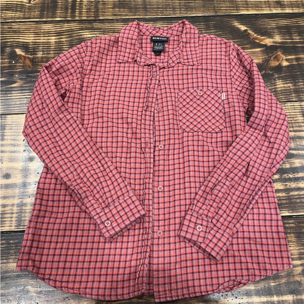 Burton womens flannel size S